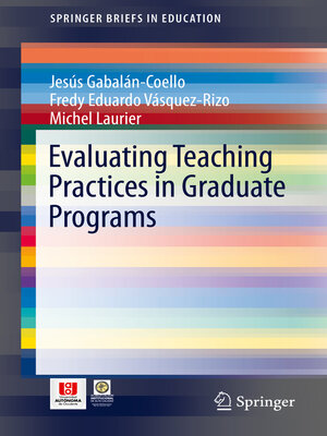cover image of Evaluating Teaching Practices in Graduate Programs